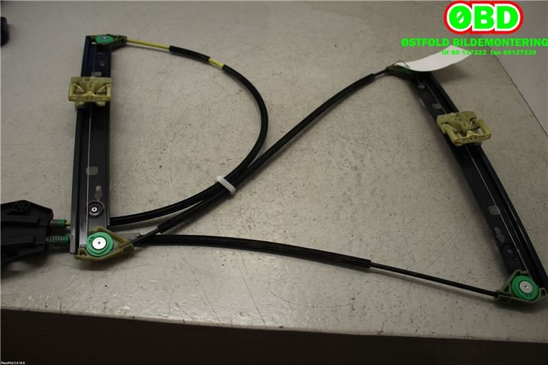 Ruteheis til Audi A1 2010-2014 (Type I, Fase 1)  (AUDI|8X3 837 462|8X3 837 462 A|8X3837462)
