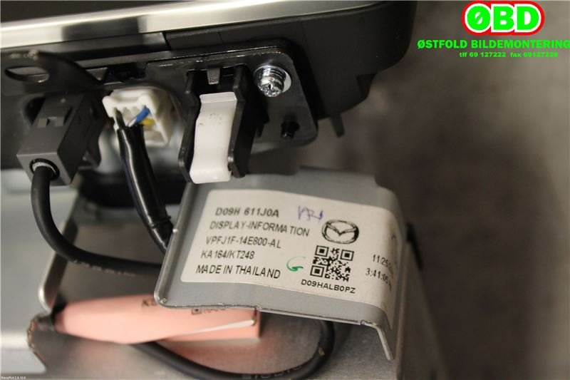 Instrument kjørecomputer til Mazda CX-3 2015-2022 (MAZDA|D09H611J0A|)