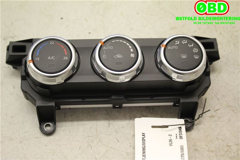 Varmeapparat betjening til Mazda CX-3 2015-2022 (MAZDA|DA6S61190A|)