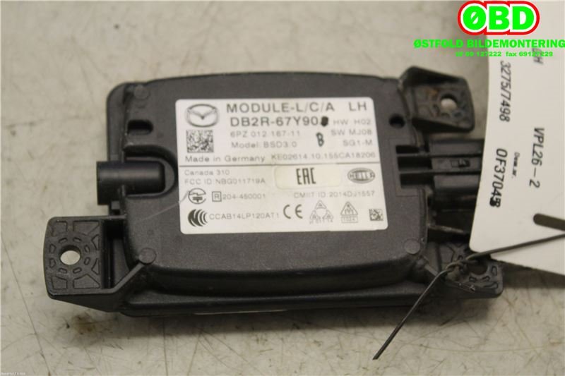 Styreenhet diverse til Mazda CX-3 2015-2022  (MAZDA|DB2R67Y90B||DB2R67Y90)