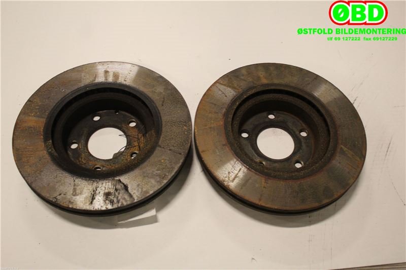 Bremseskive foran til Mazda CX-3 2015-2022  (MAZDA|B45G33251A|)