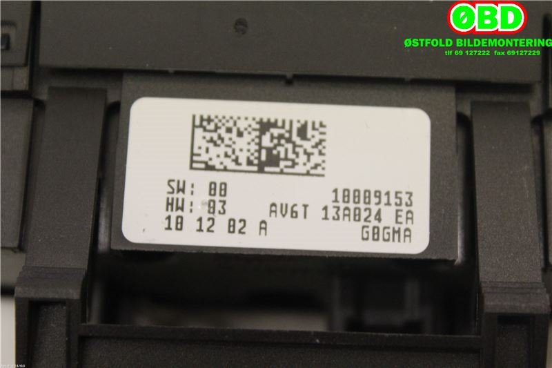 Bryter lys til Ford C-Max 2010-2015 (Type II, Fase 1)  (FORD|1787266||AV6T13A024EA)