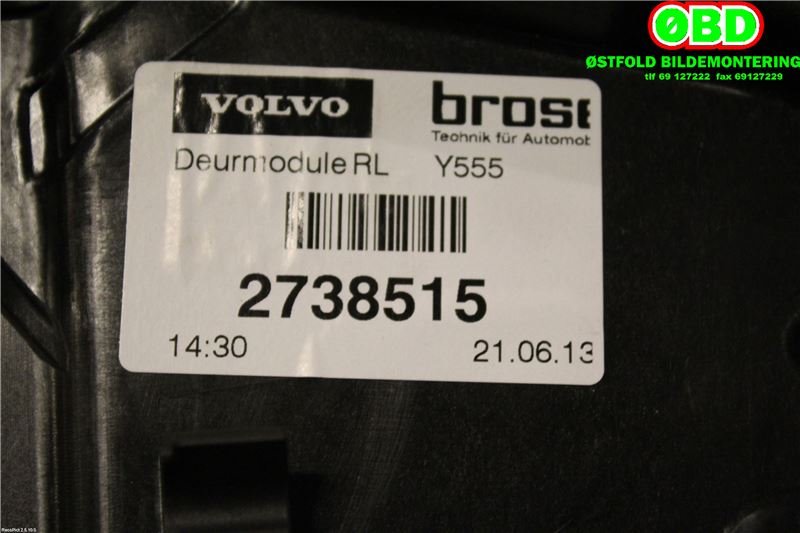 Ruteheis til Volvo V40 2012-2019  (VOLVO|31276217|)