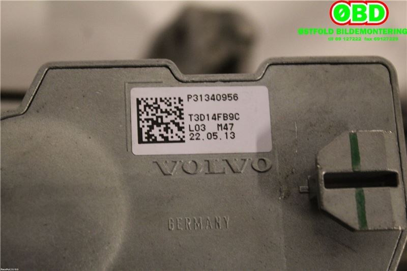 Rattaksel elektrisk servo til Volvo V40 2012-2019  (VOLVO|31429464|)
