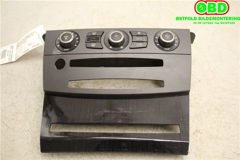 Varmeapparat betjening til BMW 5-Serie 2003-2010 (E60/E61) (E60/E61) (BMW|64 11 6 988 504||64116956827)