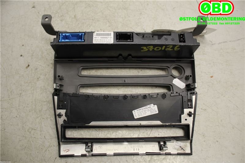 Varmeapparat betjening til BMW 5-Serie 2003-2010 (E60/E61) (E60/E61) (BMW|64 11 6 988 504||64116956827)