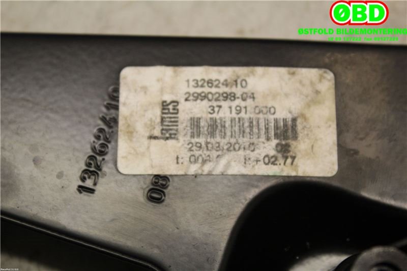 Ruteheis høyre bak til BMW X1 2009-2015 (E84) (E84) (BMW|51352990388|)
