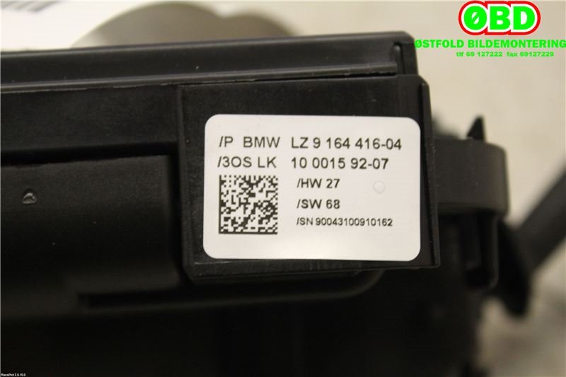 Bryter combi til BMW X1 2009-2015 (E84) (E84) (BMW|61319164416||9164416)