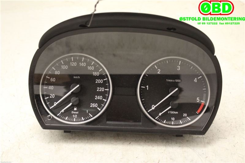 Instrumentpanel til BMW X1, 2009-2015 (E84) (E84) (BMW|62109316127)