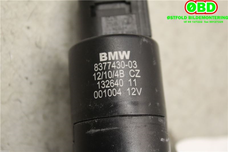 Spylerpumpe til BMW X1 2009-2015 (E84) (E84) (BMW|67128377430||8377430)