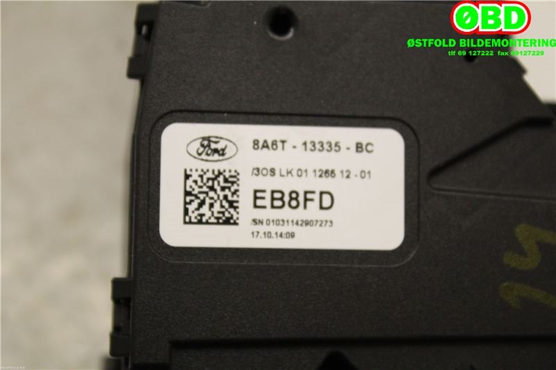 Bryter blink til Ford Transit Courier 2014-2018 (Type I, Fase 1)  (FORD|1682336||8A6T13335BC)