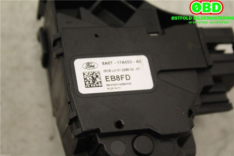 Bryter visker til Ford Transit Courier 2014-2018 (Type I, Fase 1)  (FORD|1537625||8A6T17A553AC)