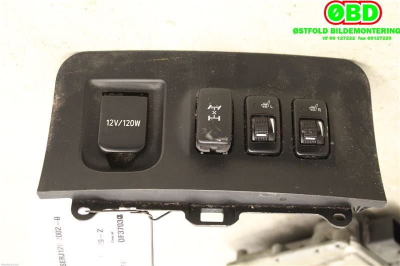 Bryter diverse til Toyota Land Cruiser 120, 2002-2009  (TOYOTA|)