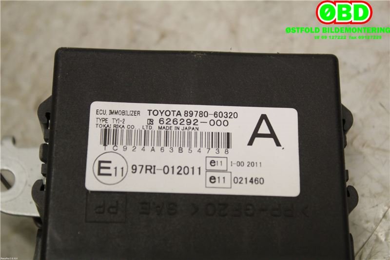 Styreenhet diverse til Toyota Land Cruiser 120 2002-2009  (TOYOTA|8978060320|)