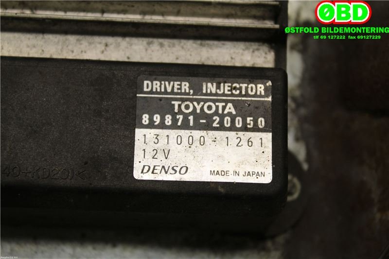 Styreenhet diverse til Toyota Land Cruiser 120 2002-2009  (TOYOTA|8987120050|)