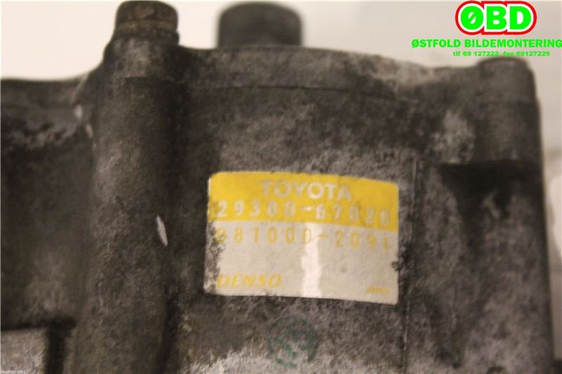 Vakuumpumpe til Toyota Hiace 2001-2006 (Fase 2)  (TOYOTA|2930067020|0810002091)
