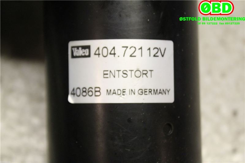 Viskermotor frontrute til Citroën C8 2003-2008 (CITROEN||404.721)