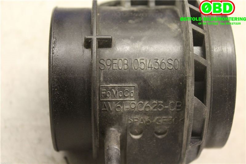 Luftmengde/luftmassemåler til Ford C-Max 2010-2015 (Type II, Fase 1) (FORD|1480570||AV619C623CB)