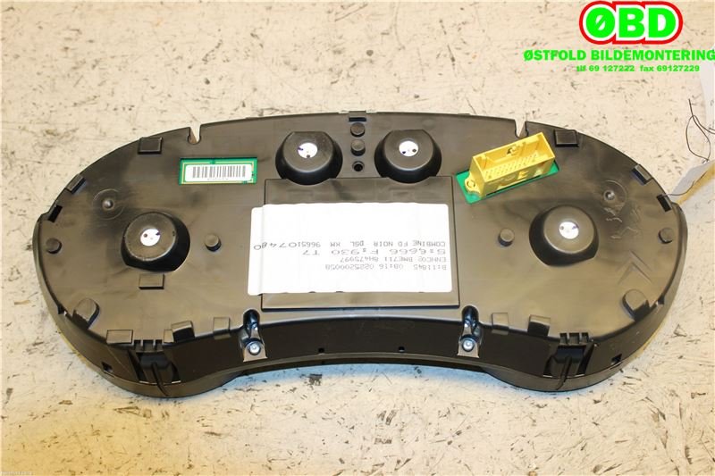 Instrumentpanel til Peugeot 308 2007-2011 (Type I, Fase 1)  (PEUGEOT|610335|9806132480|9665107480)