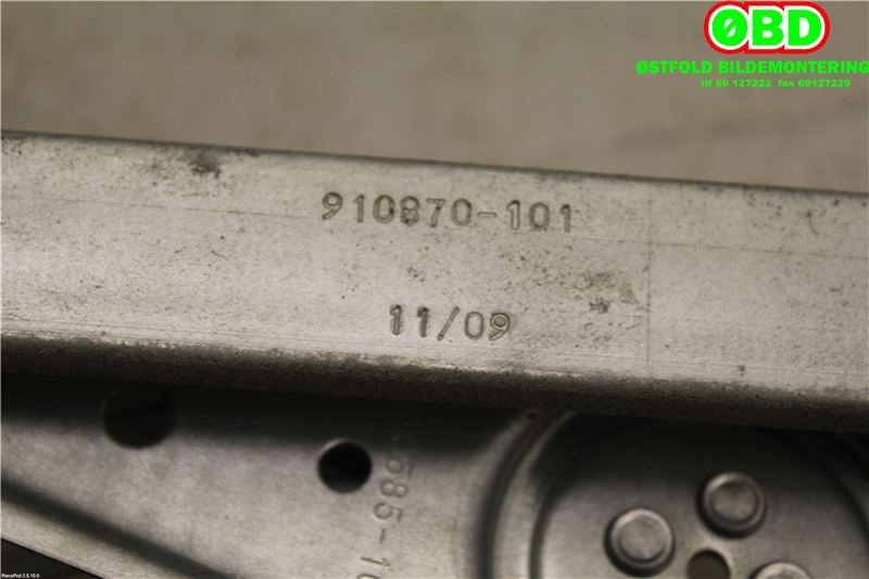 Ruteheis til Renault Scenic 2009-2016 (Type III) (RENAULT|827200006R|827208148R|)