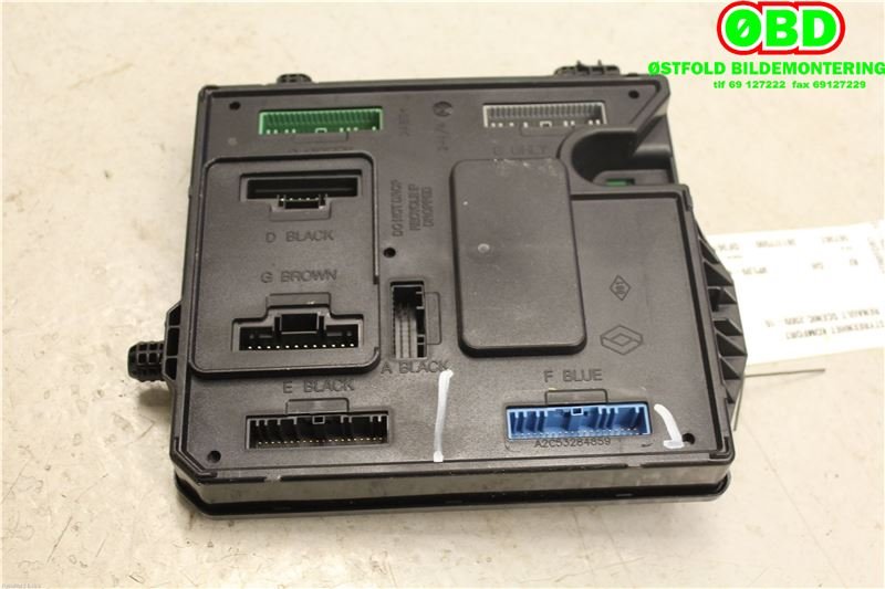 Styreenhet comfort (BCM) til Renault Scenic 2009-2016 (Type III) (RENAULT||284B13640R)