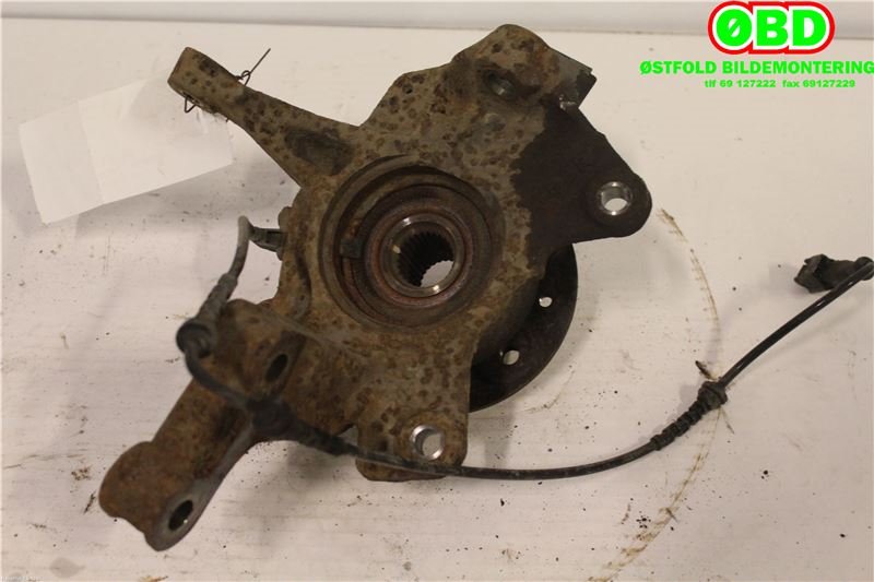 Hjulspindel høyre foran til Renault Scenic 2009-2016 (Type III)  (RENAULT|400140045R|400146027R|)