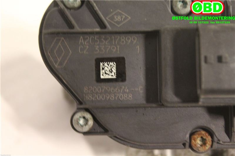 EGR-ventil til Renault Scenic 2009-2016 (Type III) (RENAULT|8200796674|147105543R)