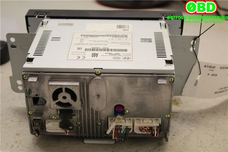 Bilstereo navigasjon til Kia Rio 2011-2017 Type III  (KIA|965601W600CA|)