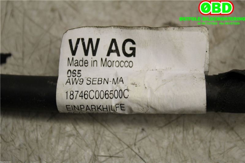 Ledningsnett til VW Polo 2014-2017 (Type V, Fase 2) (VOLKSWAGEN|6C0 971 065|)