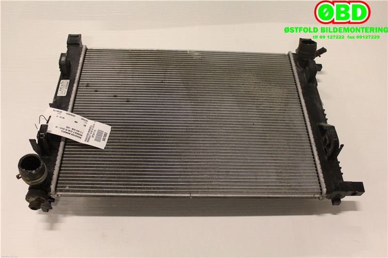 Radiator (manuell gir) til Renault Clio 2012-2016 (Type IV, Fase 1)  (RENAULT|214107326R|)