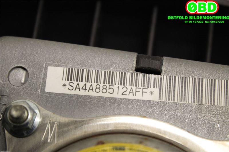 Airbag rattpute til Toyota Prius +7 2012-2020 (Type III) (stasjonsvogn) (stasjonsvogn) (TOYOTA|4513047100C0|)