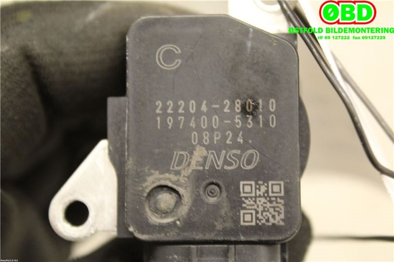 Luftmengde/luftmassemåler til Toyota Prius +7 2012-2020 (Type III) (stasjonsvogn) (stasjonsvogn) (TOYOTA|2220428010|222040T040)