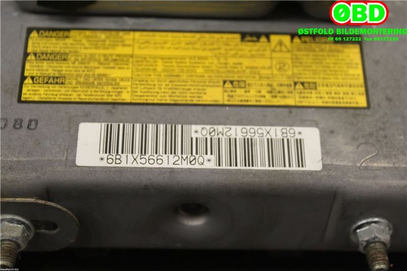 Airbag kne til Toyota Prius +7 2012-2020 (Type III) (stasjonsvogn) (stasjonsvogn) (TOYOTA|7390047031B0|)
