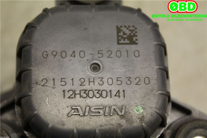 Sirkulasjonspumpe til Toyota Prius +7 2012-2020 (Type III) (stasjonsvogn) (stasjonsvogn) (TOYOTA|G904052010|)