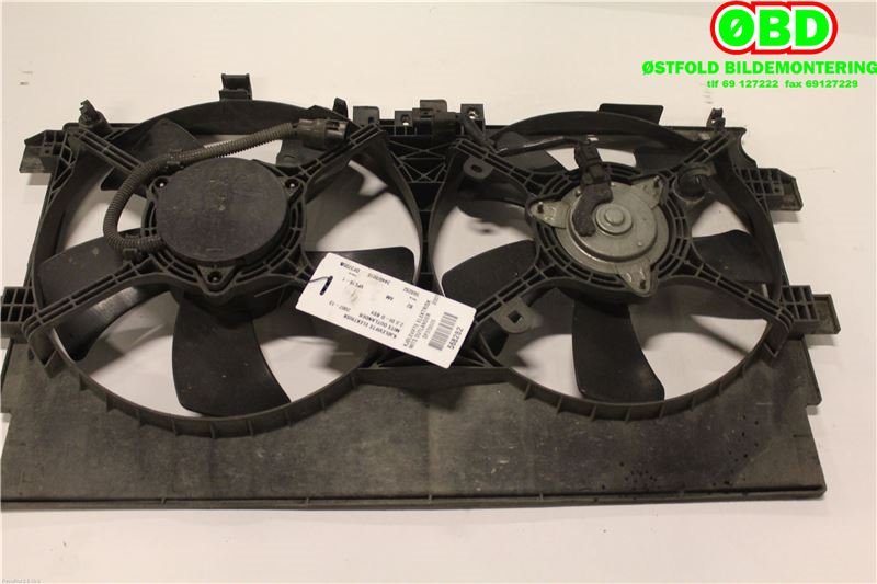 Kjølevifte til Mitsubishi Outlander 2007-2010 (Type II, Fase 1) (MITSUBISHI|1355A102|1355A101|)