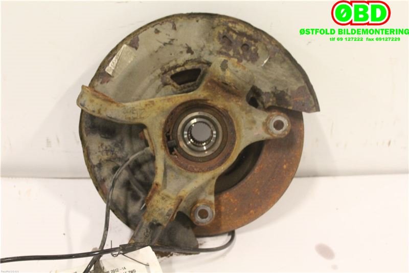 Hjulspindel høyre foran til Toyota Yaris 2012-2014 (Type III, Fase 1)  (TOYOTA|432110D230|)