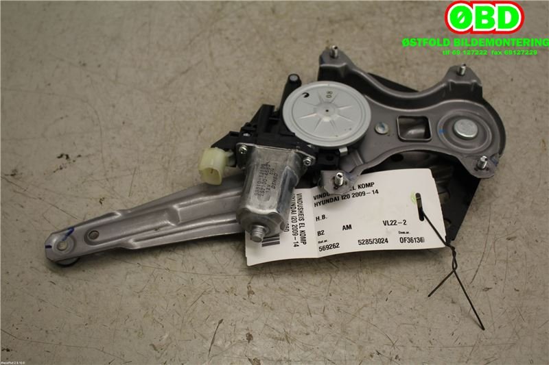 Ruteheis høyre bak til Hyundai i20 2009-2014 (Type I) (HYUNDAI|834041J010|)