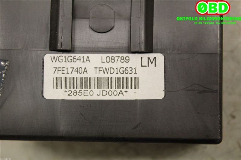 Styreenhet parkering til Nissan Qashqai 2007-2010 (Type I, Fase 1) (NISSAN|285E0JD00A|)