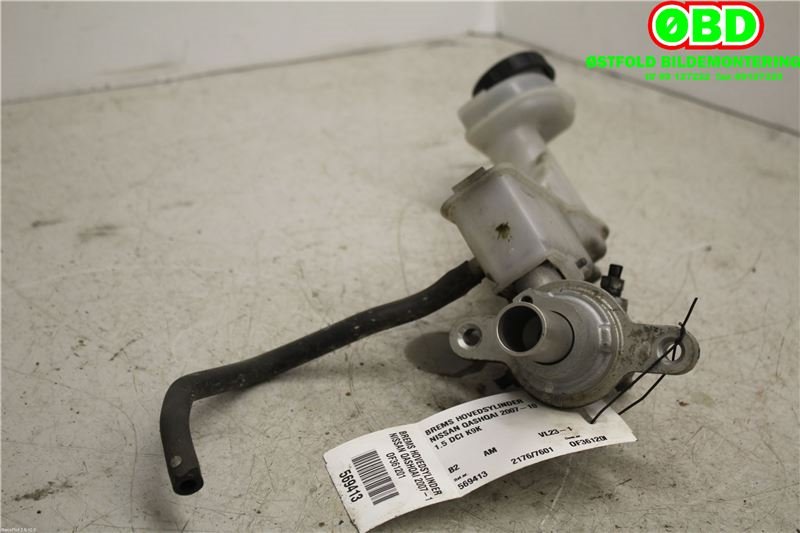 Bremsepumpe hoved til Nissan Qashqai 2007-2010 (Type I, Fase 1)  (NISSAN|46012JD80A|)