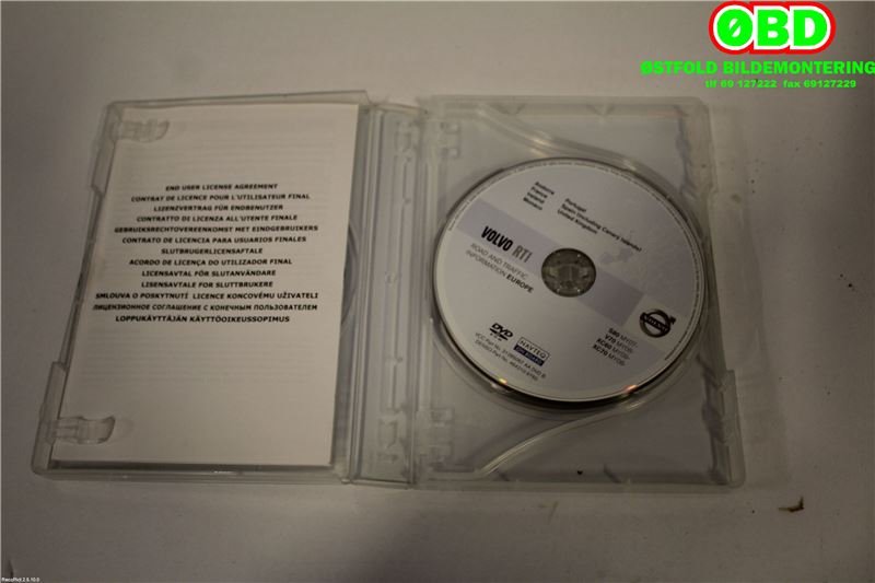 Bilstereo navigasjon til Volvo XC60 2008-2013 (Type I, Fase 1)  (VOLVO|31489538|)