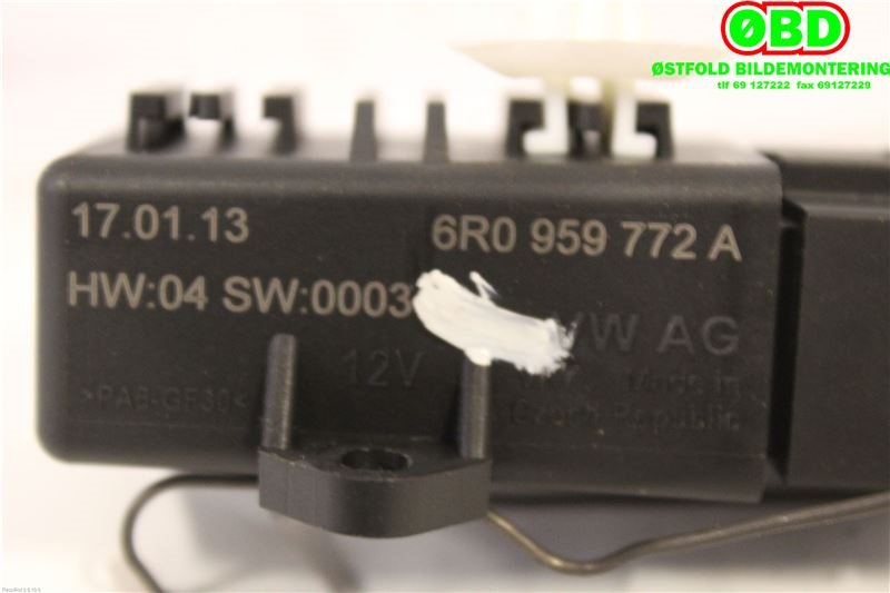 Rele diverse til VW E-Up 2013-2019  (VOLKSWAGEN|6R0 959 772 A||6R0959772A)