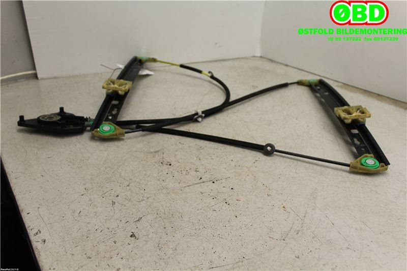 Ruteheis til Audi A1 2010-2014 (Type I, Fase 1)  (AUDI|8X3 837 462|8X3 837 462 A|8X3837462)