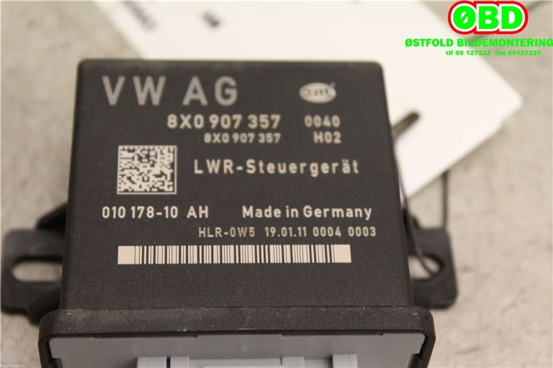 Styreenhet xenon/ballast til Audi A1 2010-2014 (Type I, Fase 1)  (AUDI|8X0 907 357||8X0907357)