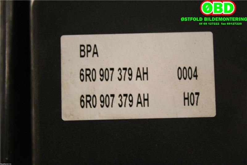 ABS sentral til Audi A1 2010-2014 (Type I, Fase 1)  (AUDI|6R0 614 517 Q|)