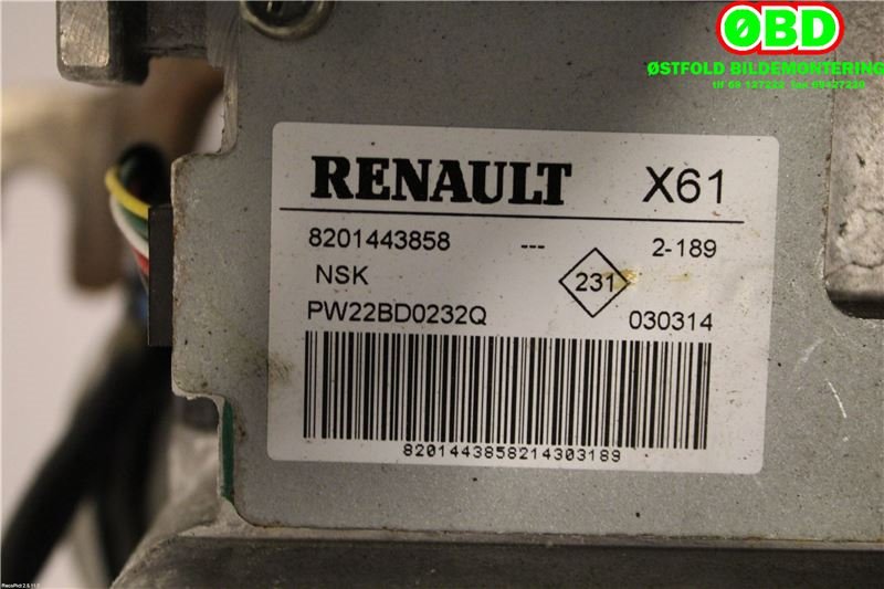 Rattaksel elektrisk servo til Mercedes Citan 2012-2021 (W415) (W415) (MERCEDES|A 415 900 06 00|A 415 900 77 02|)