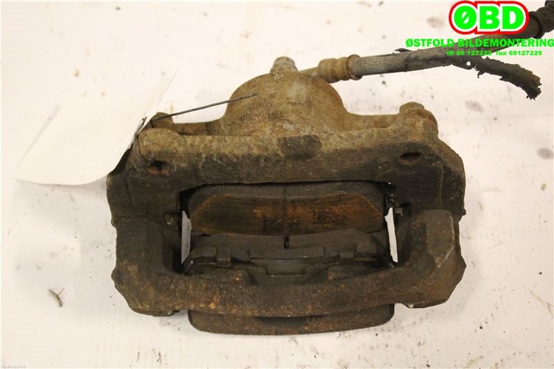 Bremsecaliper høyre foran til Mazda 2 2011-2014 (Type II, Fase 2)  (MAZDA|DFZ13398Z|)
