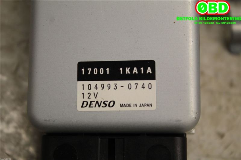 Styreenhet drivstoffpumpe til Nissan Juke 2010-2014 (Fase 1)  (NISSAN|170011KA1A|1049930740)