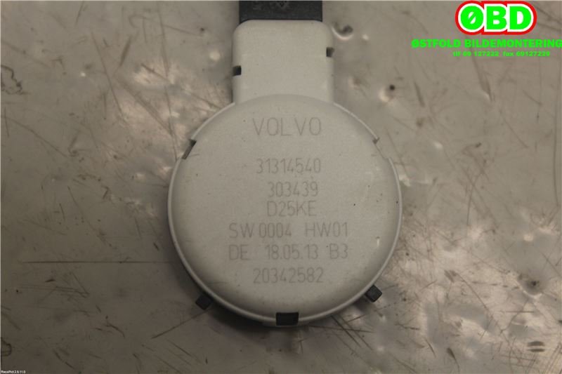 Sensor regnsensor til Volvo XC60 2014-2017 (Type I, Fase 2)  (VOLVO|31314540|)
