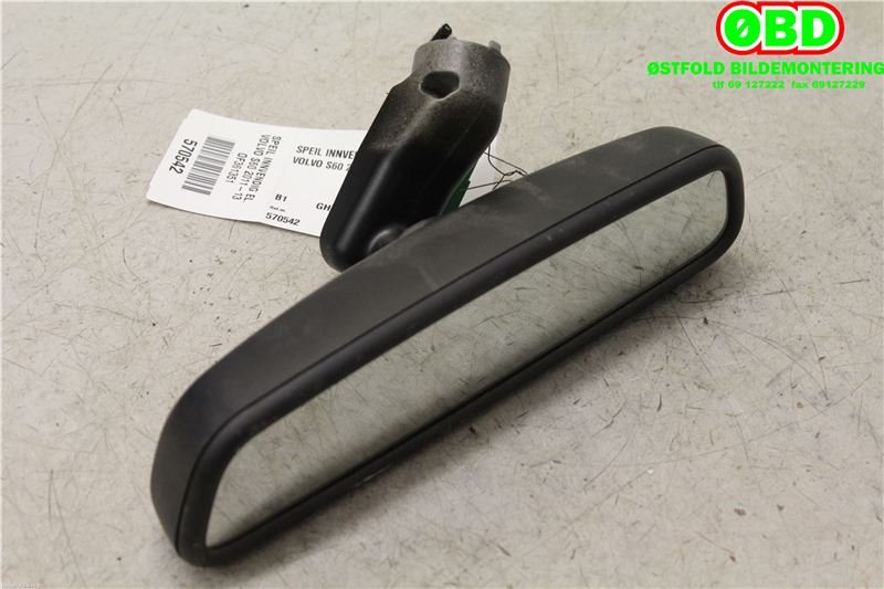 Speil innvendig til Volvo S60 2010-2014 (Type II, Fase 1)  (VOLVO|30799046|)