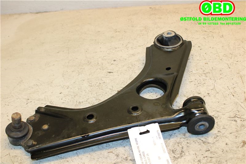 Bærebru høyre foran nedre til Fiat Doblo, 2010-->> (Type II)  (FIAT|)